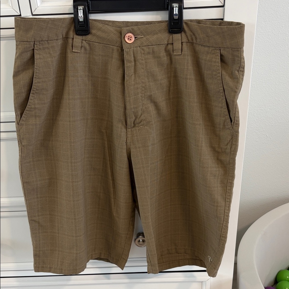 O'Neill Tan Flat Front Men's Shorts